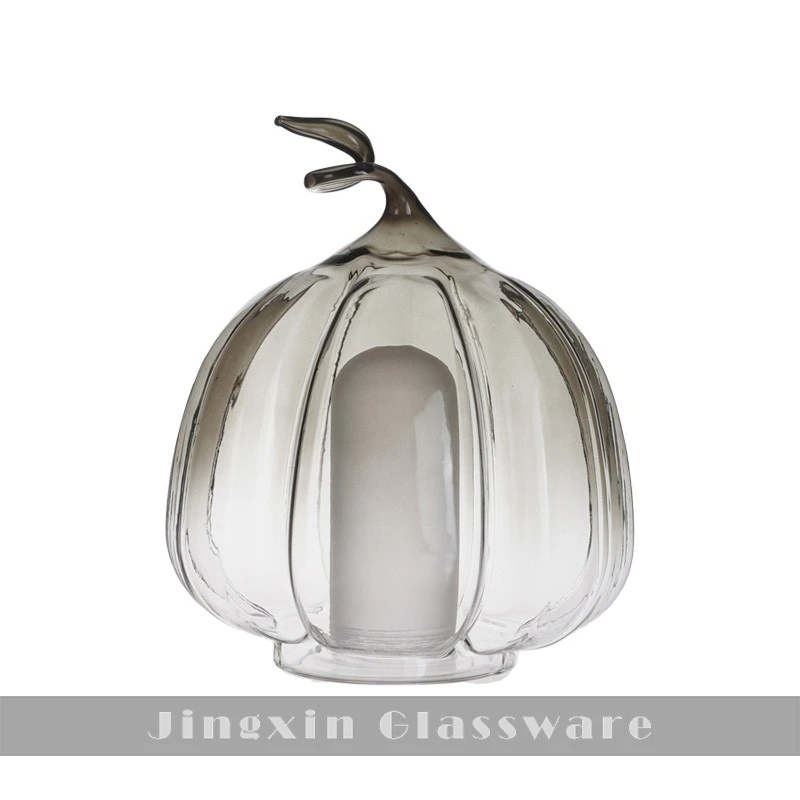 Customized Design Pumpkin Glass Lamp Cover suppliers