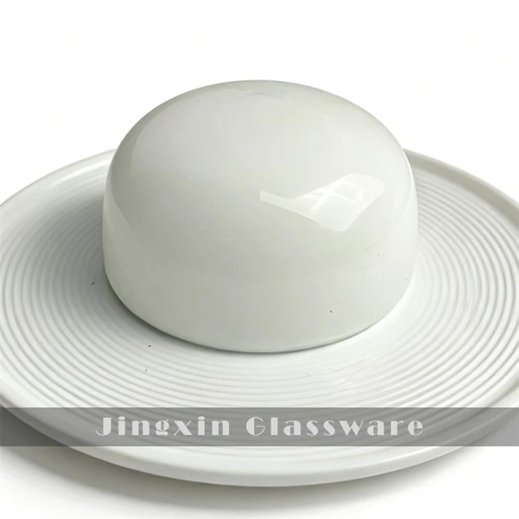 Opal White Glass Lamp Shade factory
